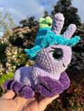 Garden Caterpillar in a Flower Hat