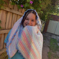 Summer Glow: Soft & Snuggly Over-sized Baby Blanket
