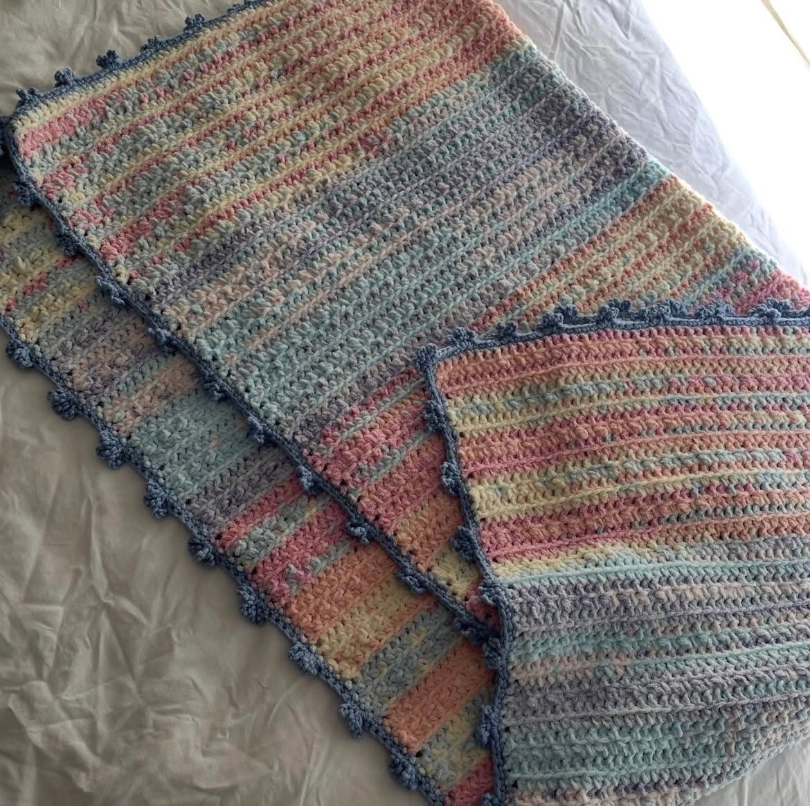 Summer Glow: Soft & Snuggly Over-sized Baby Blanket