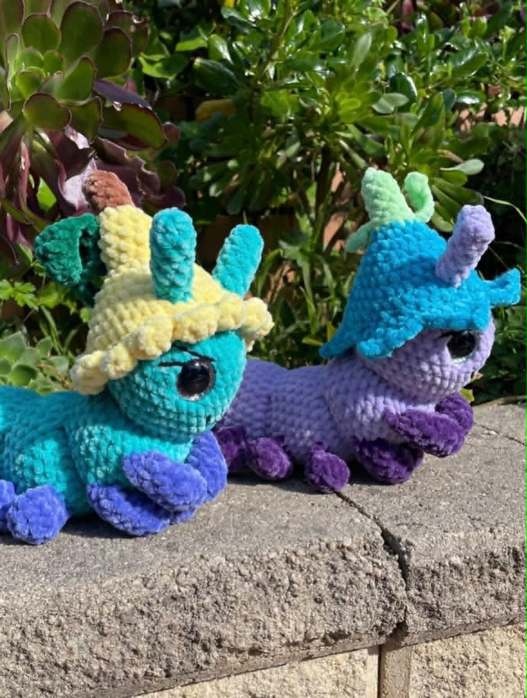 Garden Caterpillar in a Flower Hat