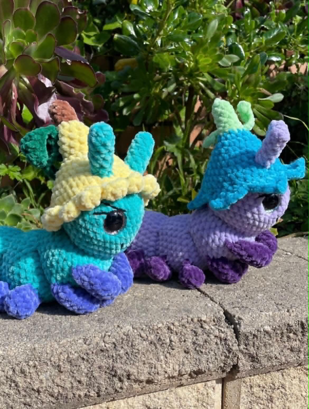 Garden Caterpillar in a Flower Hat