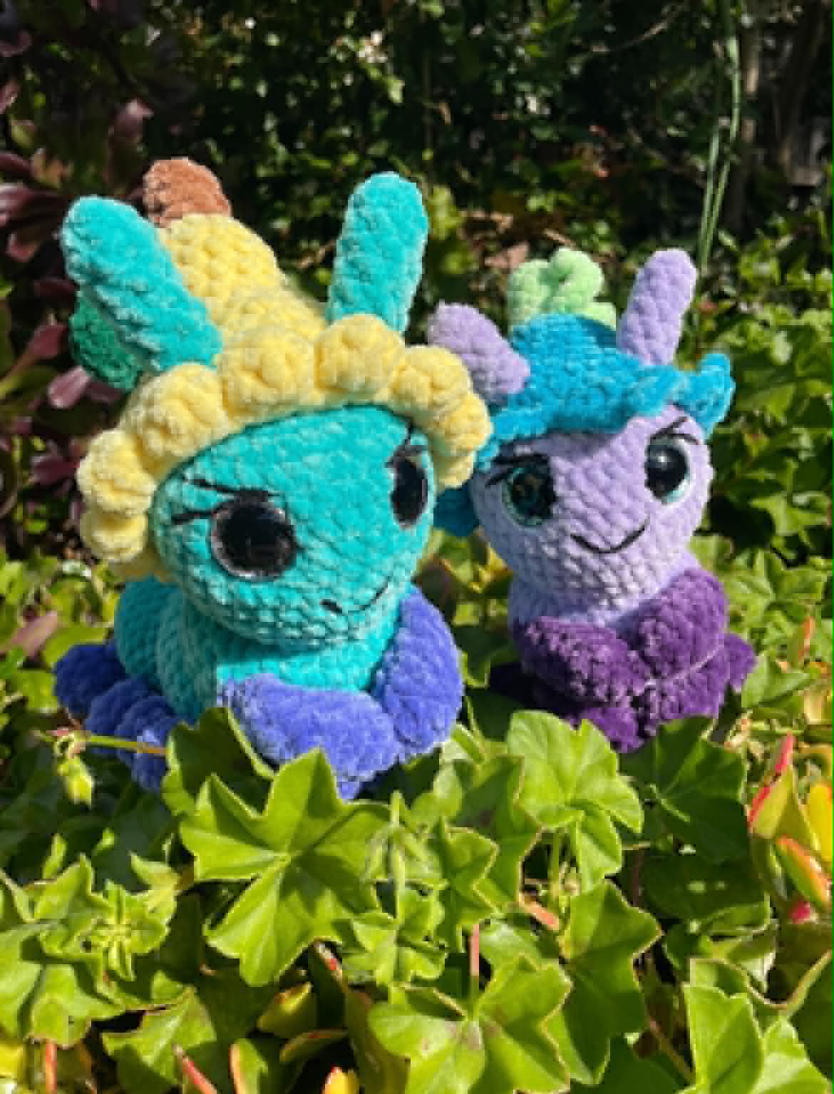 Garden Caterpillar in a Flower Hat