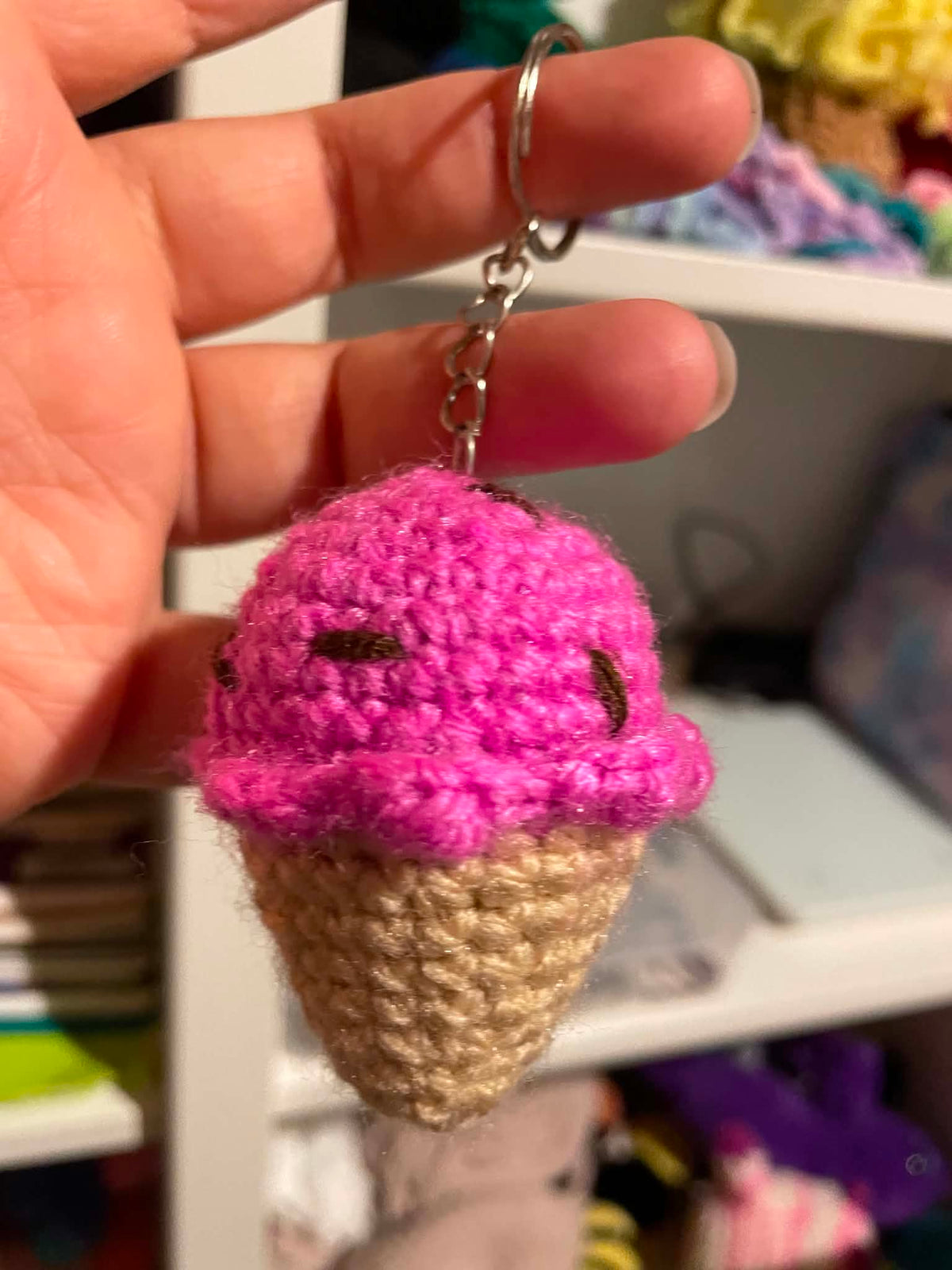Ice Cream Keychain